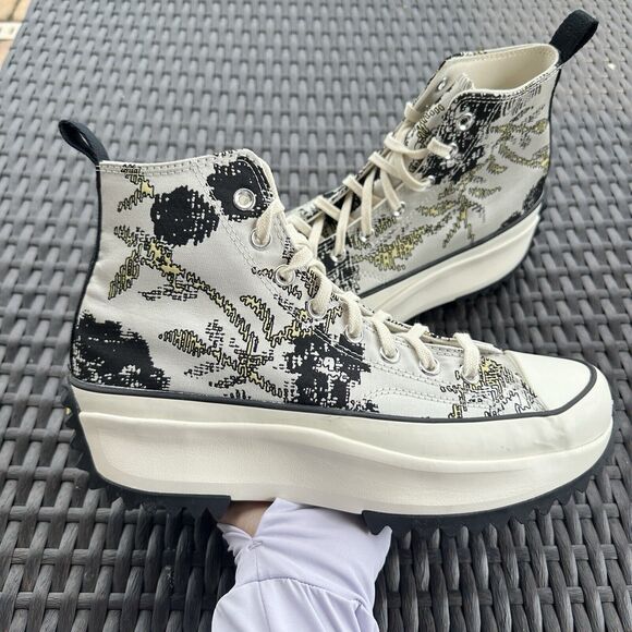 Converse Run Star Hike High Floral Fusion Men\'s Shoes 171399C Size 9.5 main image 7